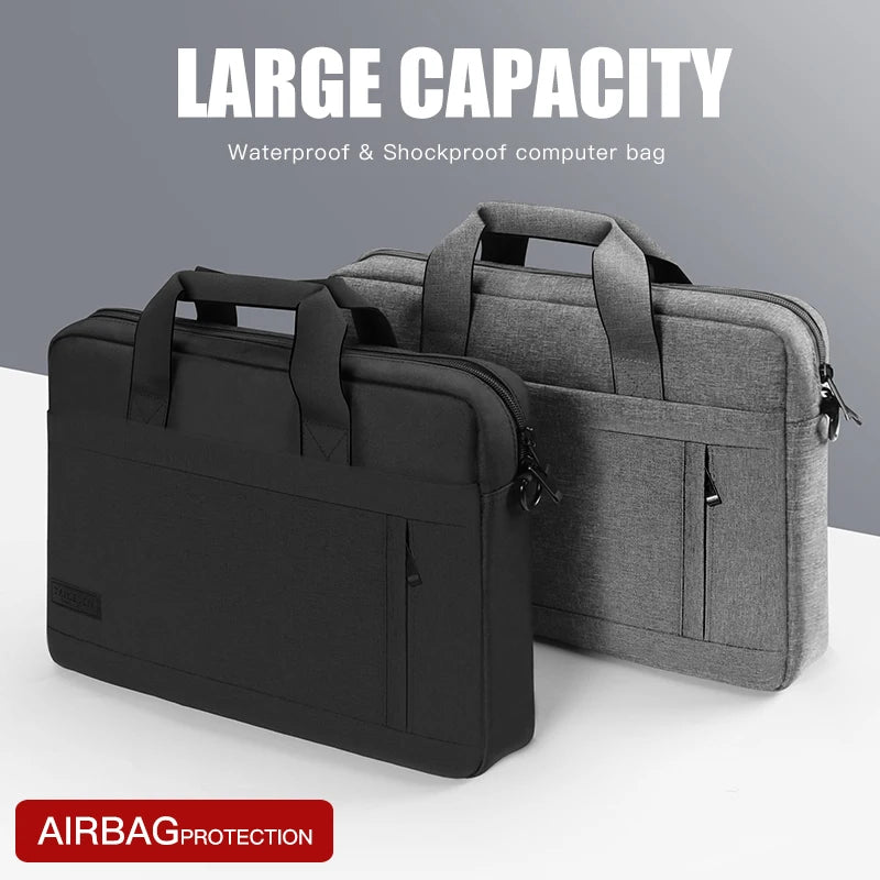 Durable Canvas Laptop Sleeve Case With Zipper Closure