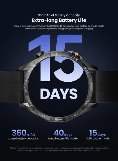 Haylou Solar 5 Smartwatch with Voice Calling and AMOLED Display - Smarsty
