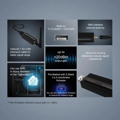 Sonoff Zigbee 3.0 USB Dongle for Smart Home Control - Smarsty
