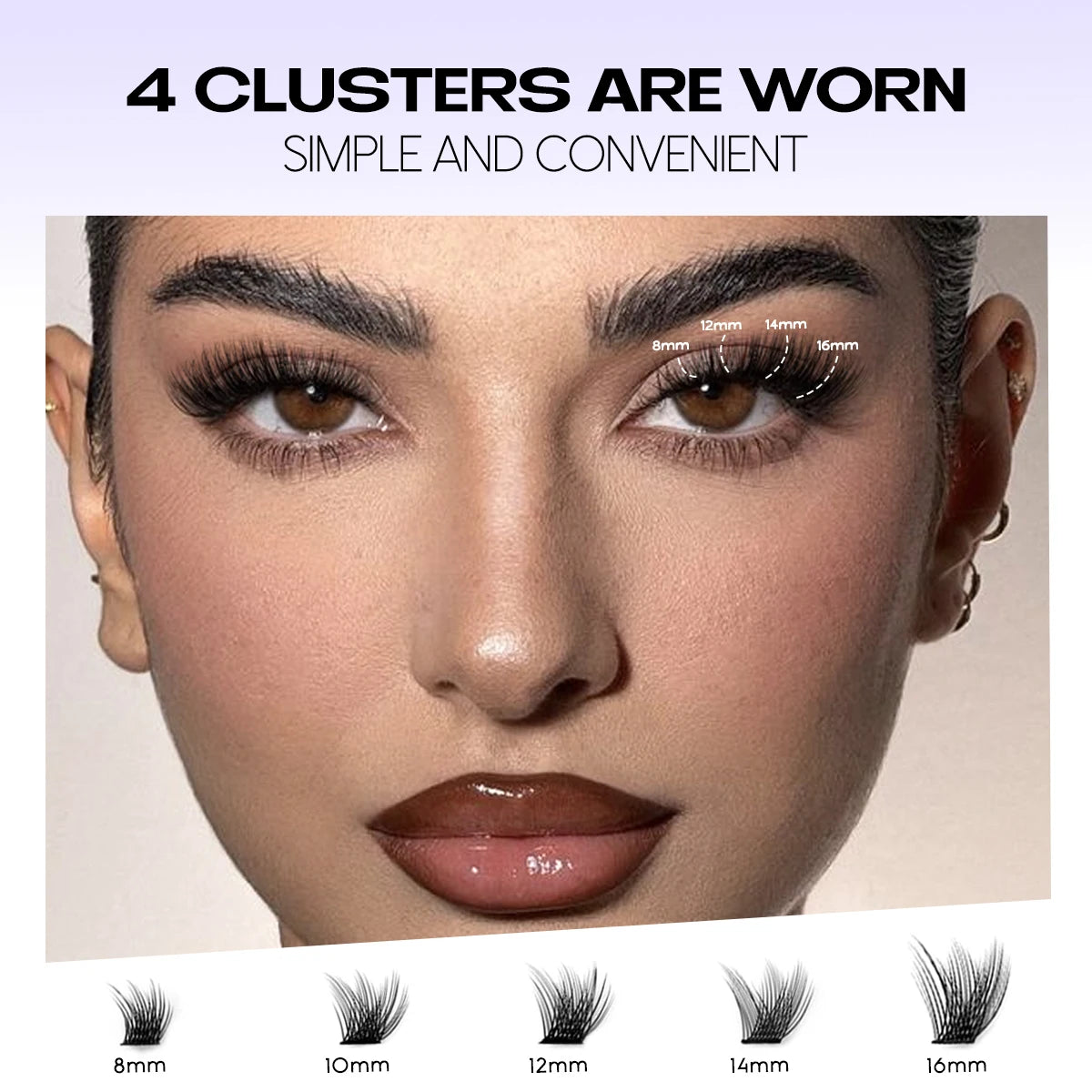 DIY Eyelash Extension Kit for Natural Long Lashes - Smarsty