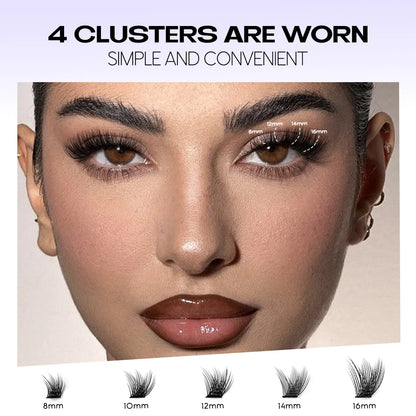 DIY Eyelash Extension Kit for Natural Long Lashes - Smarsty
