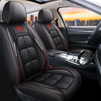 Full Leather Car Seat Cover All Season Universal Pad - Smarsty