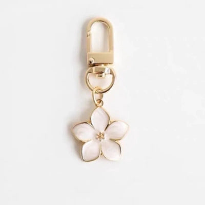 White Pear Blossom Keychain Cute Accessories Keychain Couple Matching  Keyrings Pendant Wholesale Items For Boutique - Smarsty