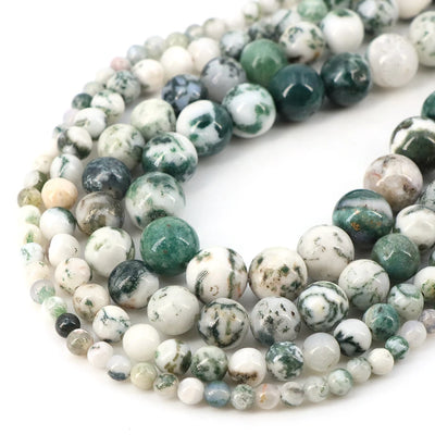 Natural Stone Beads Blue Tiger Eye Crystal Amethyst Rose Quartz Gemstone Bead for Jewelry Making Bracelet Necklace 4/6/8/10MM - Smarsty