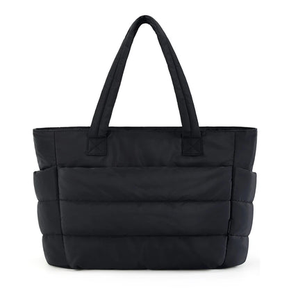 Large Capacity Women Tote Bag Lightweight Fluffy Travel - Smarsty