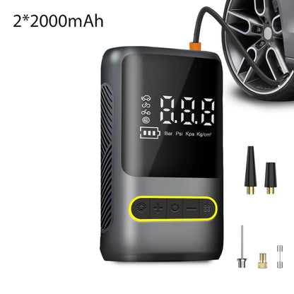 Portable Wireless Car Tire Inflator Digital Pressure Gauge - Smarsty