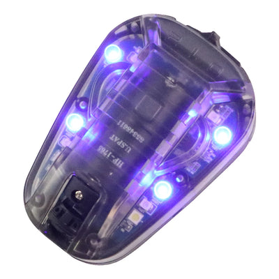 BOOIU Tactical Helmet Light Signal Light with LED IR/Strobe IFF Helmet Light Flashlight Survival Signal Light for Outdoor Sport by Smarsty