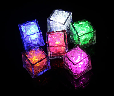 6/12PCS Baby Bath Bathtub LED Light Up Toys Colorful Waterproof Glowing Bath Toys for Boys Girls Infant Birthday Xmas Gift by Smarsty