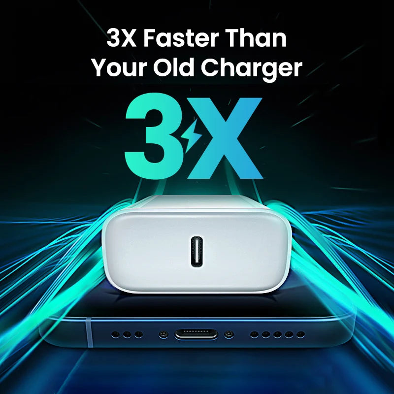 30W USB C Fast Charger For iPhone Pro Series Cable - Smarsty