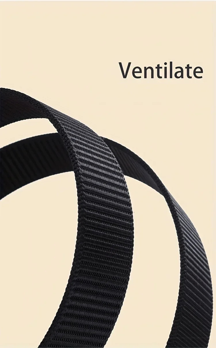 Canvas Tactical Belt For Men With Automatic Buckle - Smarsty