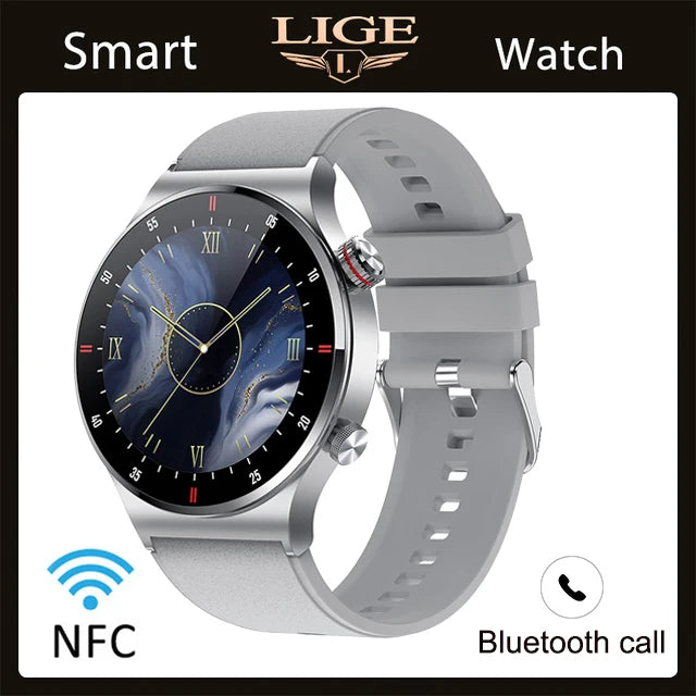 LIGE Bluetooth Smart Watch with ECG PPG Tracking - Smarsty