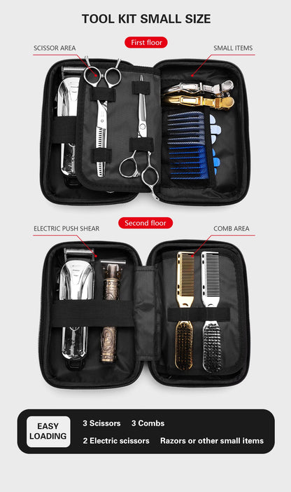 Portable Hair Scissors Case Bag Waterproof and Shockproof - Smarsty