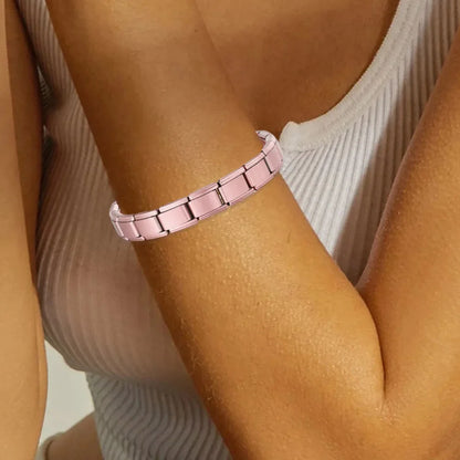 Stainless Steel Elastic Italian Link Bracelet Durable Charm Bangle - Smarsty