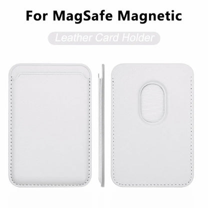 MagSafe Leather Wallet Case With Card Holder For iPhone - Smarsty