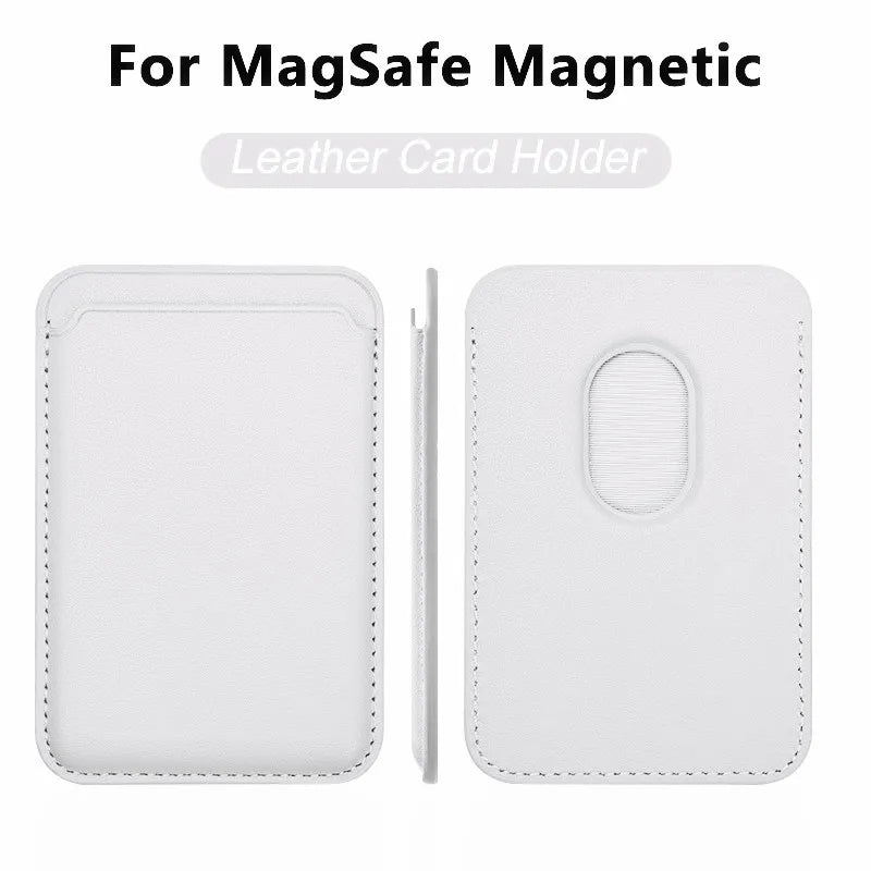 MagSafe Leather Wallet Case With Card Holder For iPhone - Smarsty
