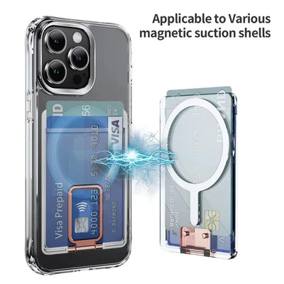 Magnetic Card Holder for iPhone - Smarsty