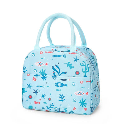 Cartoon Insulated Lunch Bag With Thermal Tote For Picnics - Smarsty