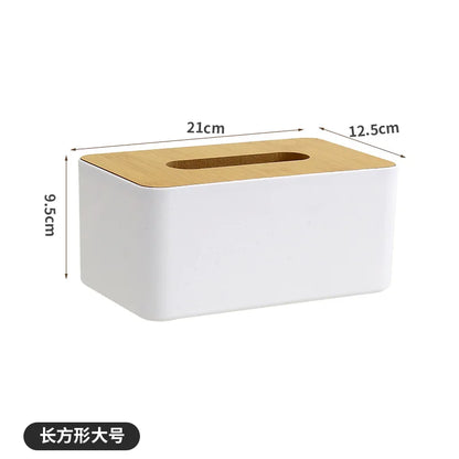 1pc Tissue Box Holder, Desktop Tissue Holder, Decorative Tissue Holder, Kitchen Bedroom Living Room Dining Room, Home Decor