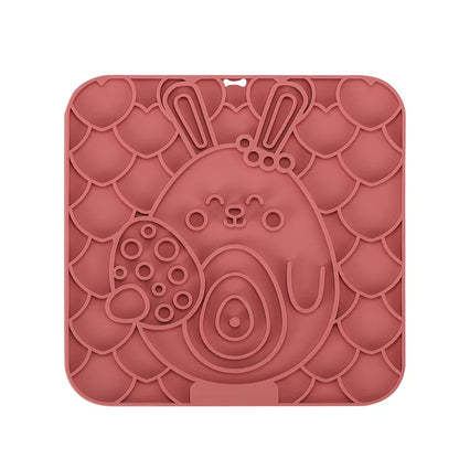 Silicone Pet Lick Mat for Slow Feeding Dogs - Smarsty
