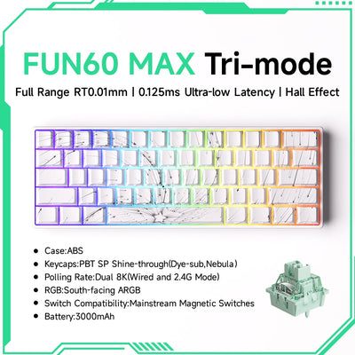 Sixty Percent Mechanical Keyboard Magnetic Switches - Smarsty