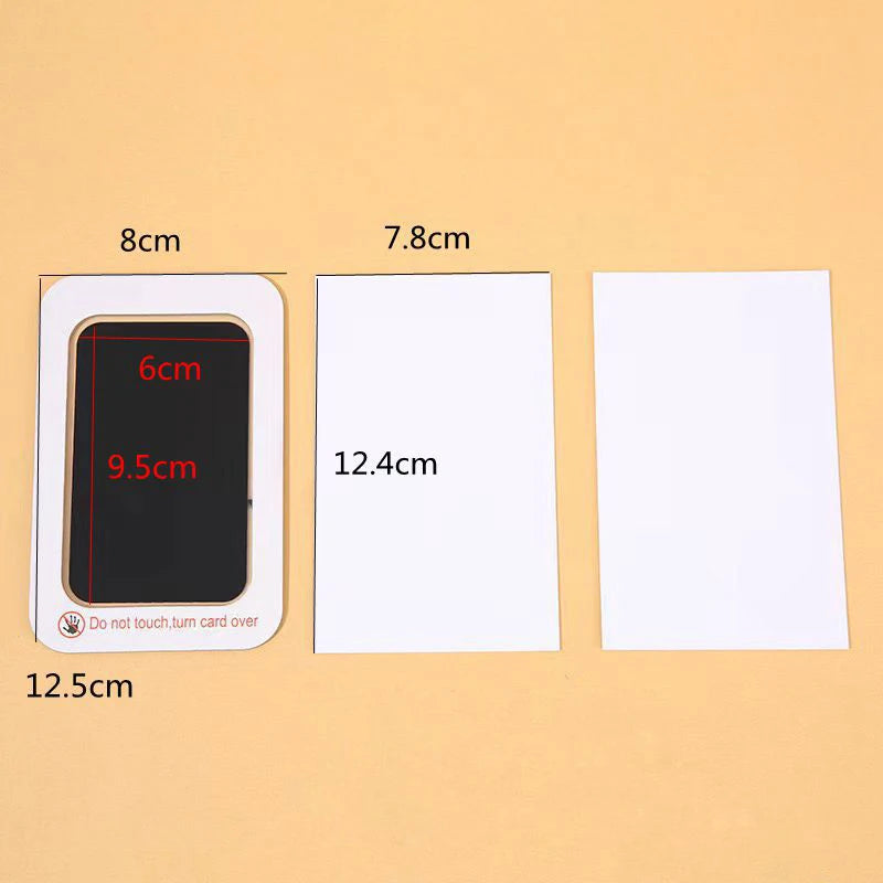 No Touch Baby Hand Footprint Kit Safe Ink Pad Souvenir - Smarsty