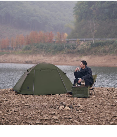 MOBI GARDEN Camping Backpacking Tent Waterproof Rainproof Hiking Silver Coated Sun Protection Easy Set Up by Smarsty
