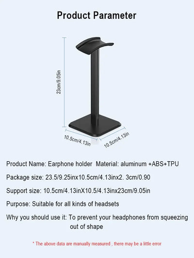 Detachable Headphone Holder for Safe Storage and Display - Smarsty