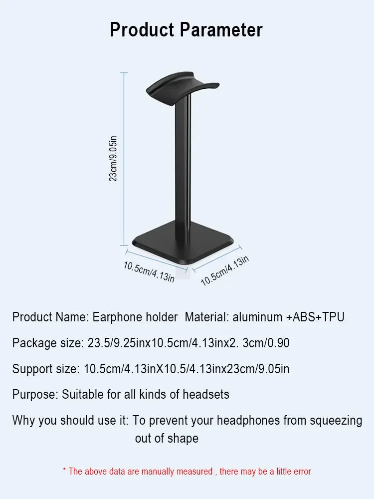 Detachable Headphone Holder for Safe Storage and Display - Smarsty