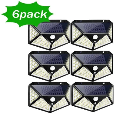 LED Solar Wall Lamp with Motion Sensor Waterproof Outdoor Light - Smarsty