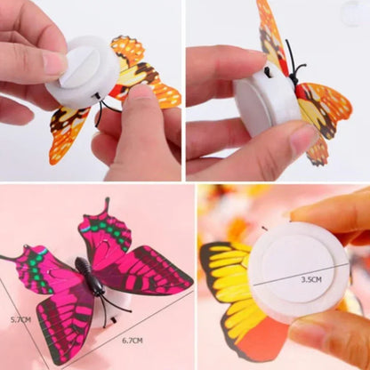 3D LED Butterfly Wall Stickers for Creative Decor - Smarsty