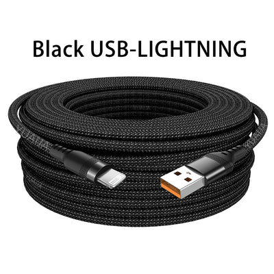 USB TYPE C Fast Charge Cable Android Micro USB line USB to LIGHTNING Extend Charging Cable for iPhone 14 Xiaomi OnePlus Samsung - Smarsty