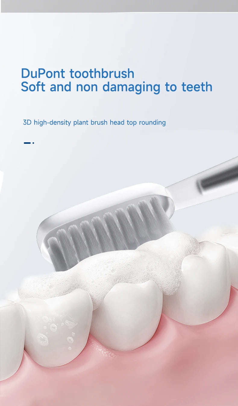 Intelligent Electric Toothbrush with Adjustable Settings for Couples - Smarsty