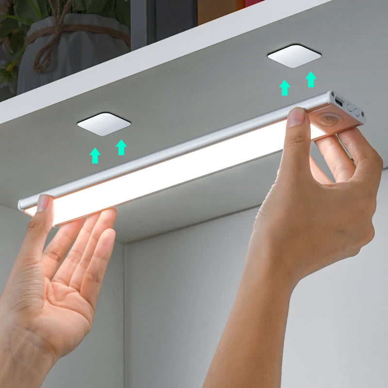 LED Motion Sensor Night Light for Cabinets and Wardrobes - Smarsty
