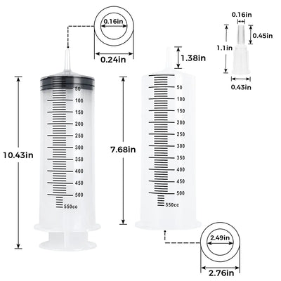 Multifunctional Large Capacity Syringe for Pet Feeding and Dispensing - Smarsty