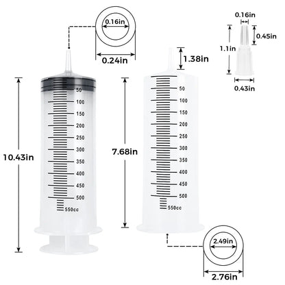 Multifunctional Large Capacity Syringe for Pet Feeding and Dispensing - Smarsty