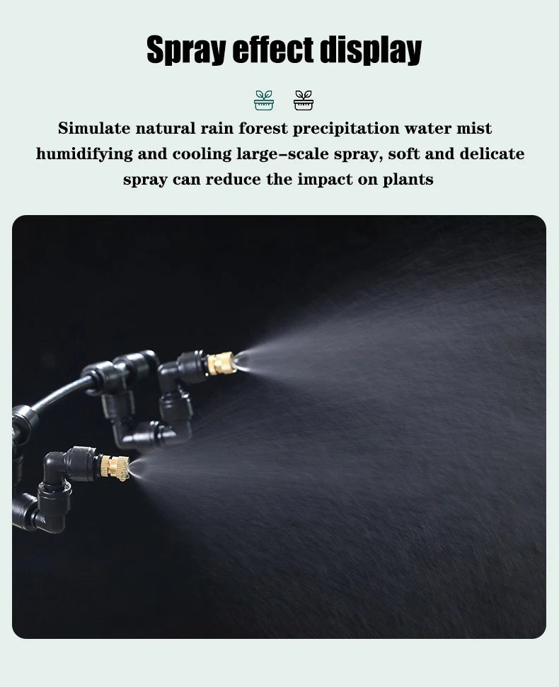 WiFi Controlled Automatic Mist Sprayer Irrigation Kit - Smarsty