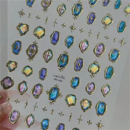 Kawaii Butterfly Nail Stickers for Stunning Manicure Decor - Smarsty