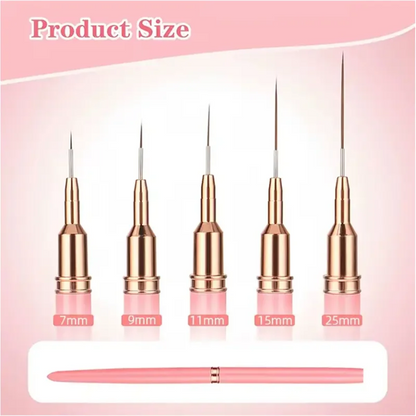 Nail Art Liner Brush Set for Professional Manicure - Smarsty