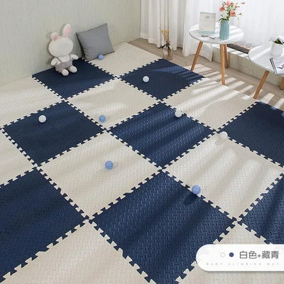 16pcs Foam Baby Play Mat Puzzle Mat Kids Interlocking Exercise Tiles Rugs Puzzle Floor Tiles Toy Carpet Soft Carpet 30*30*1cm by Smarsty