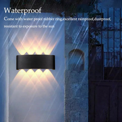 Modern LED Wall Light Waterproof for Home and Garden - Smarsty