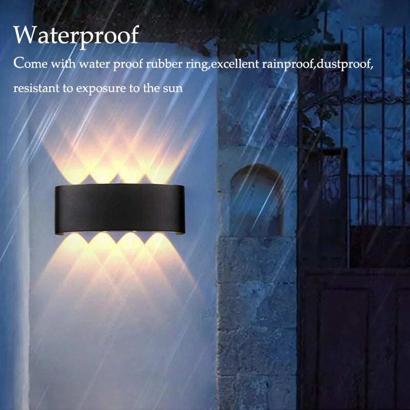 Modern LED Wall Light Waterproof for Home and Garden - Smarsty