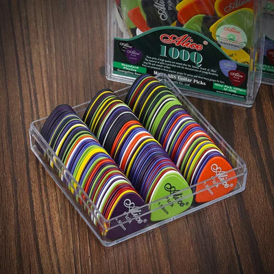 10/20/40/60/100Pcs Guitar Picks Acoustic Electric Bass Plectrum Mediator Guitar Accessories Thickness 0.58 - 1.5 mm - Smarsty