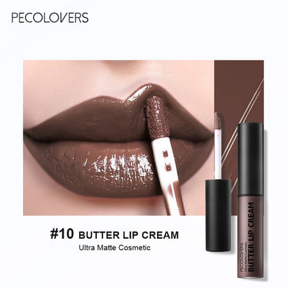 Waterproof Liquid Lipstick Set with Vitamin E Benefits - Smarsty