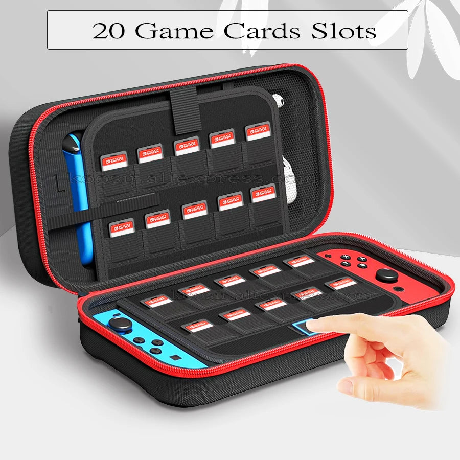 Nintendo Switch OLED Large Storage Bag with Anti-Scratch Protection - Smarsty