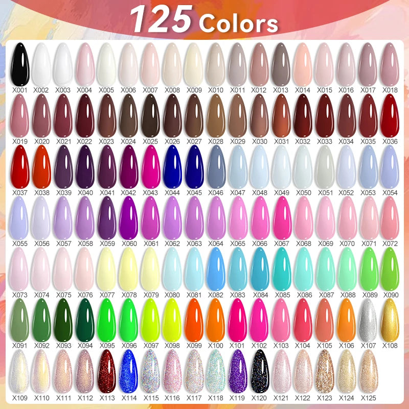 LILYCUTE 6 Piece Coffee Gel Nail Polish Set - Smarsty