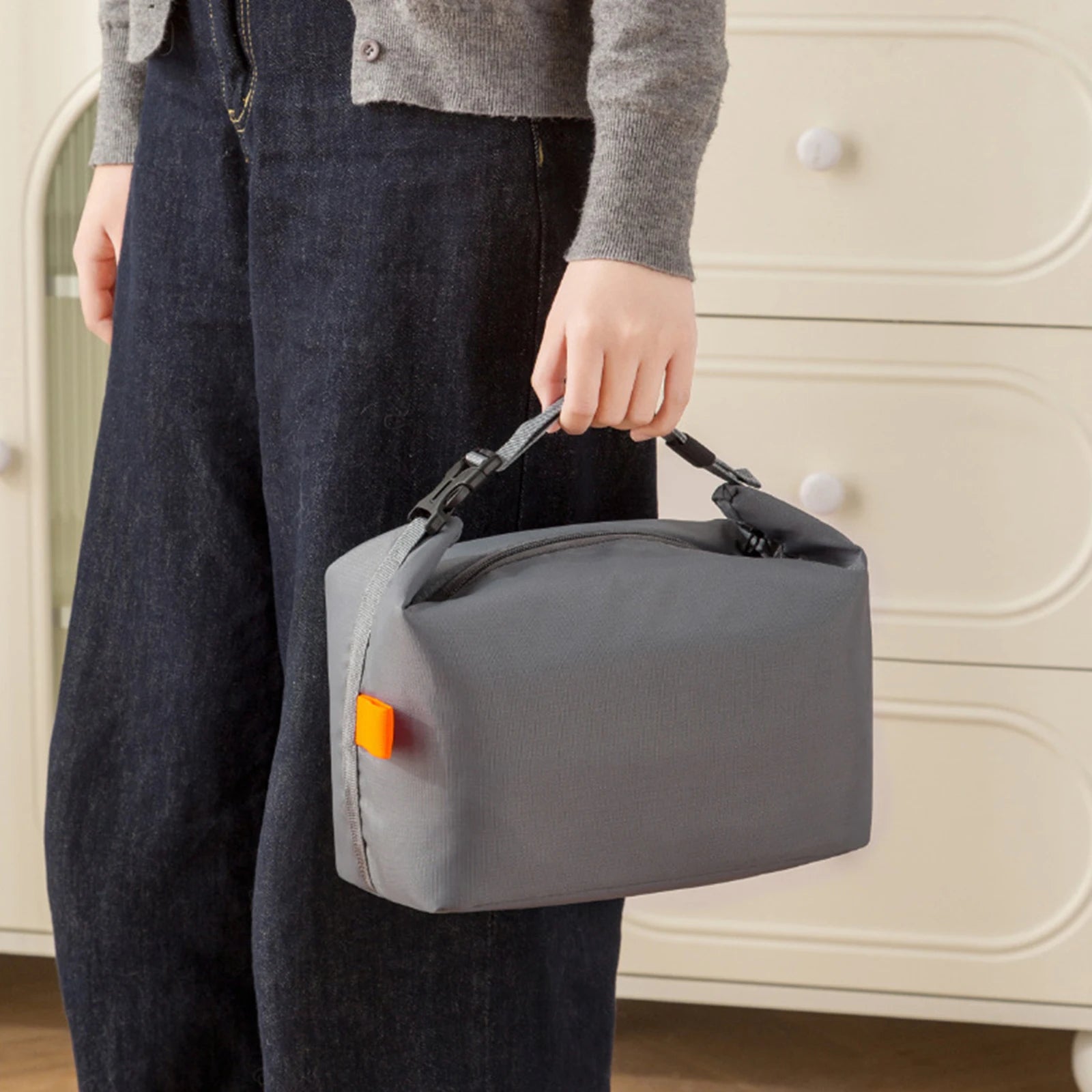 Insulated Lunch Bag Large Capacity Bento Tote For Office - Smarsty