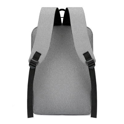Men's Waterproof Oxford Laptop Backpack 15.6 Inch with USB Charging Port High Capacity Business Travel School Bag - Smarsty
