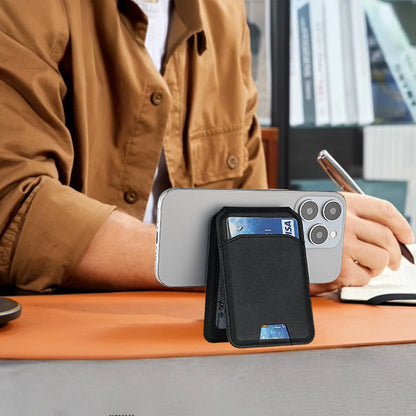 MagSafe Leather Wallet Case for iPhone Card Holder - Smarsty