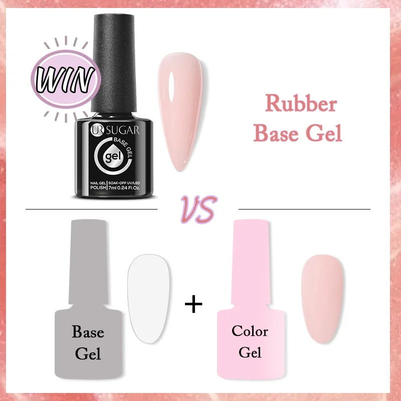 UR Sugar Nude Rubber Base Gel for Natural Nails - Smarsty