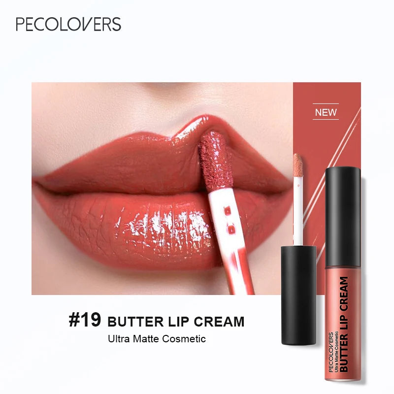 Waterproof Liquid Lipstick Set with Vitamin E Benefits - Smarsty